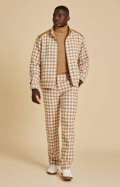 Inserch | Houndstooth Jacket | JS264-The City Warehouse-Menswear