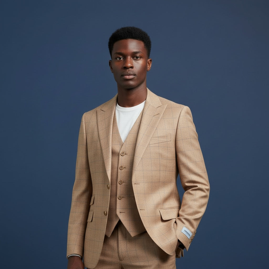 Saboo | 3pc Plaid Suit | 2026