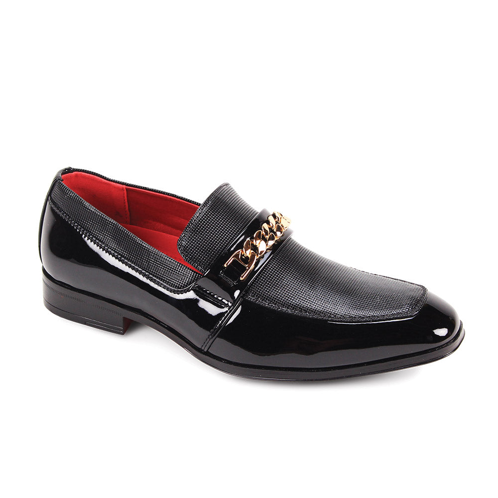 After Midnight | Patent Leather Chain Loafer | 7071