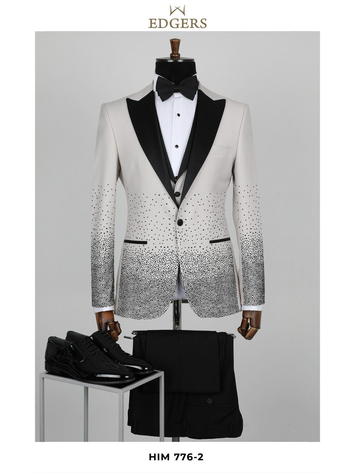 Edgers | Custom Studded Tuxedo-The City Warehouse-Menswear