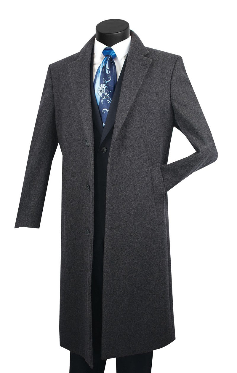 Vinci Full Length Wool Coat CL48