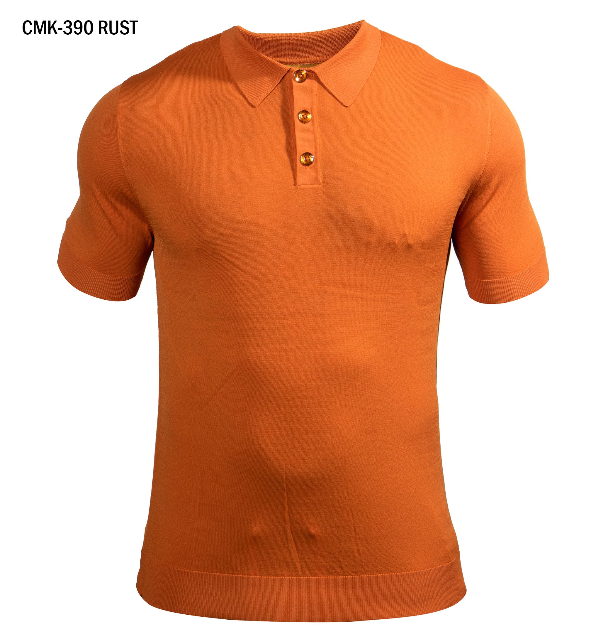 Prestige | S/S Solid 3B Polo | CMK-390-The City Warehouse-Menswear