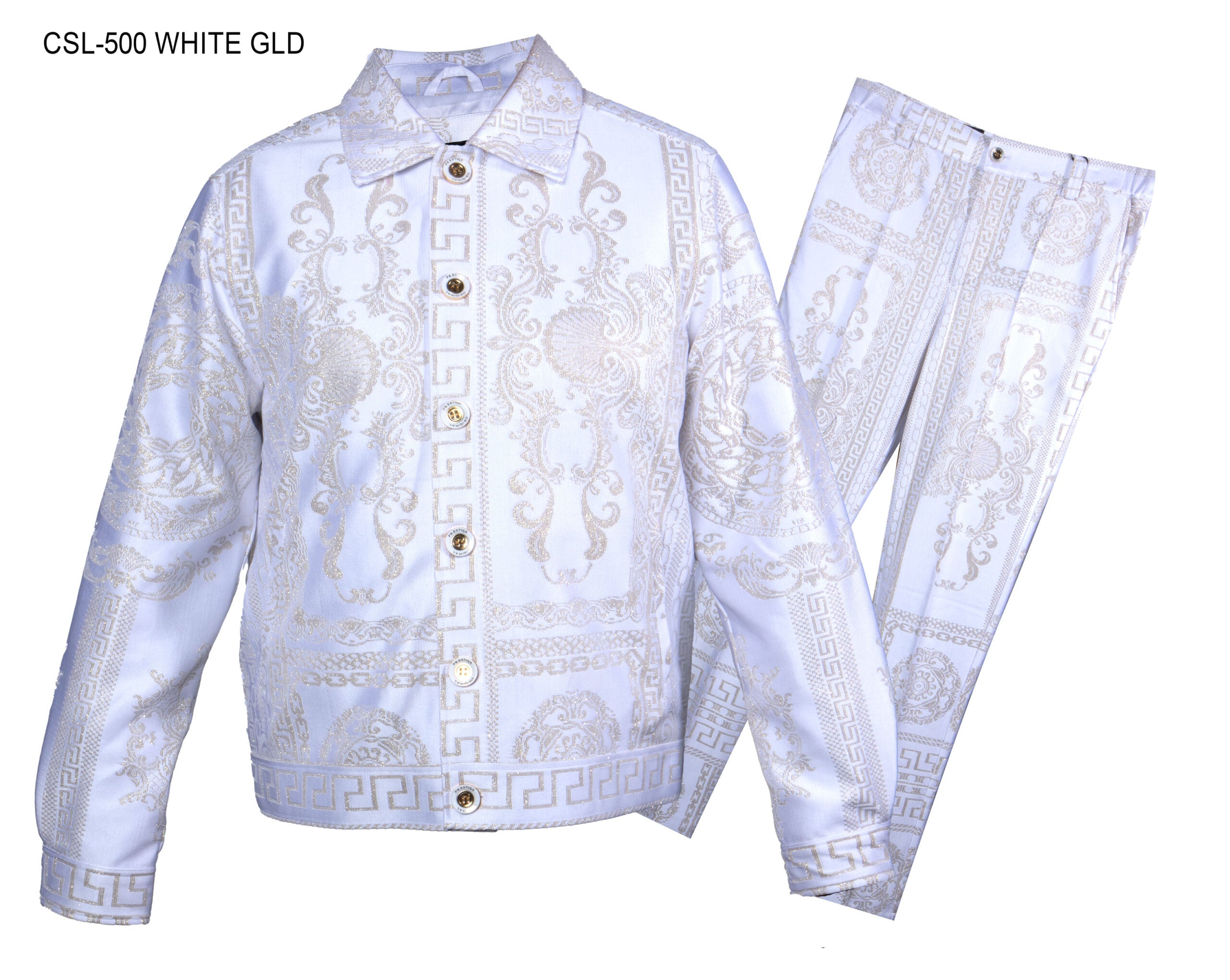 Prestige | L/S Shacket Lace Set | CSL-500