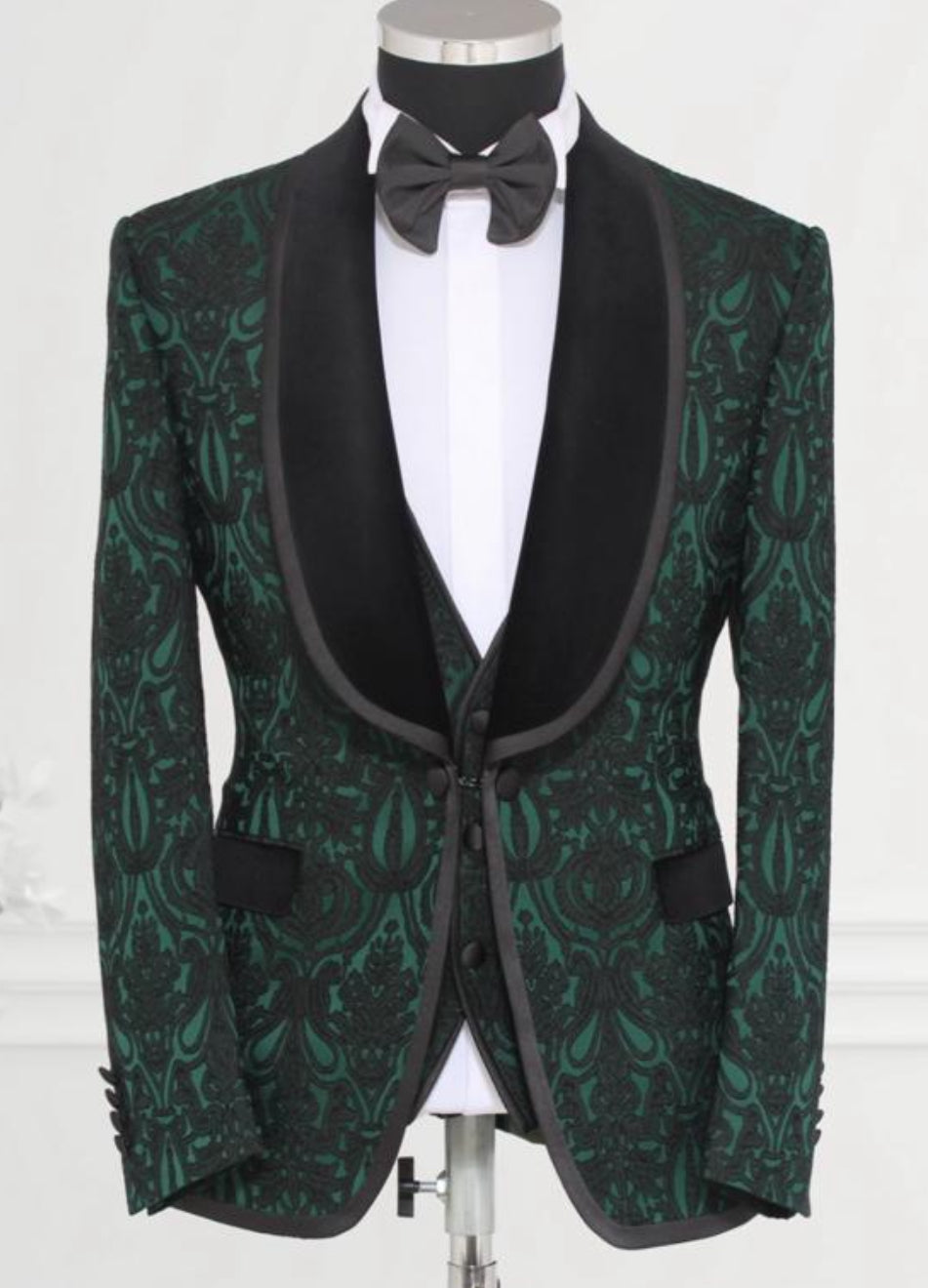 Masculini | 4pc Custom Design Tuxedo | 450-The City Warehouse-Menswear