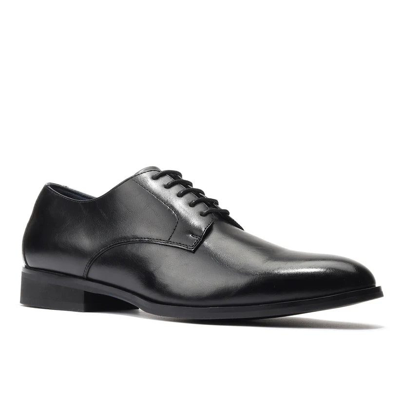 New in Box Santino Luciano Derby Lace Up Shoe 10.5 Men Santino Luciano Formal Dress Shoes Patent Leather Shiny  main image 2