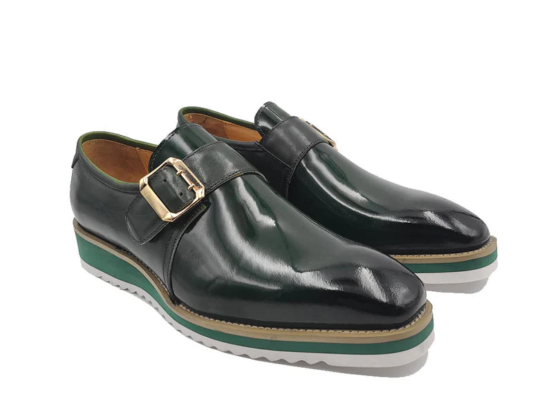 Carrucci Patent Monkstrap Loafer KS515-38P | Men display picture 1