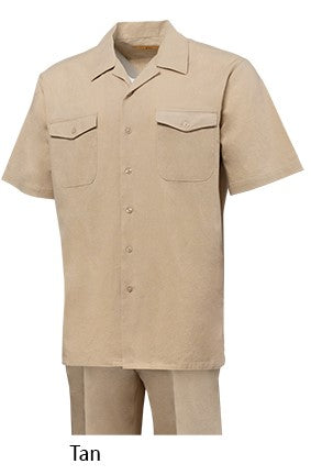 S/S Solid 2pc Set | Robert Lewis | #LS700-The City Warehouse-Menswear