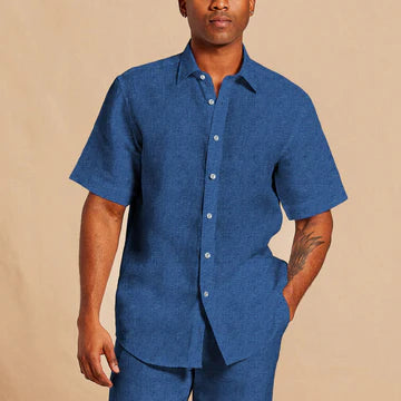 Inserch | S/S Linen Button Up | SS717-The City Warehouse-Menswear