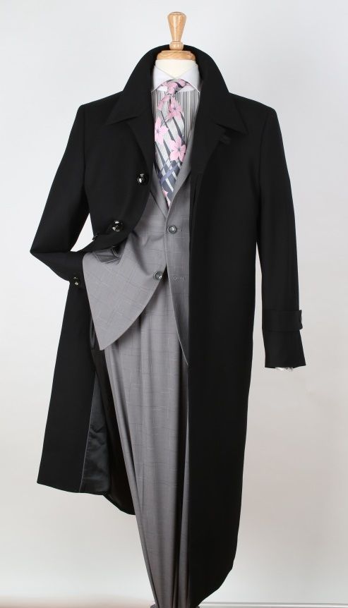 Royal Diamond | Full Length Coat W/ Belt | DS-The City Warehouse-Menswear