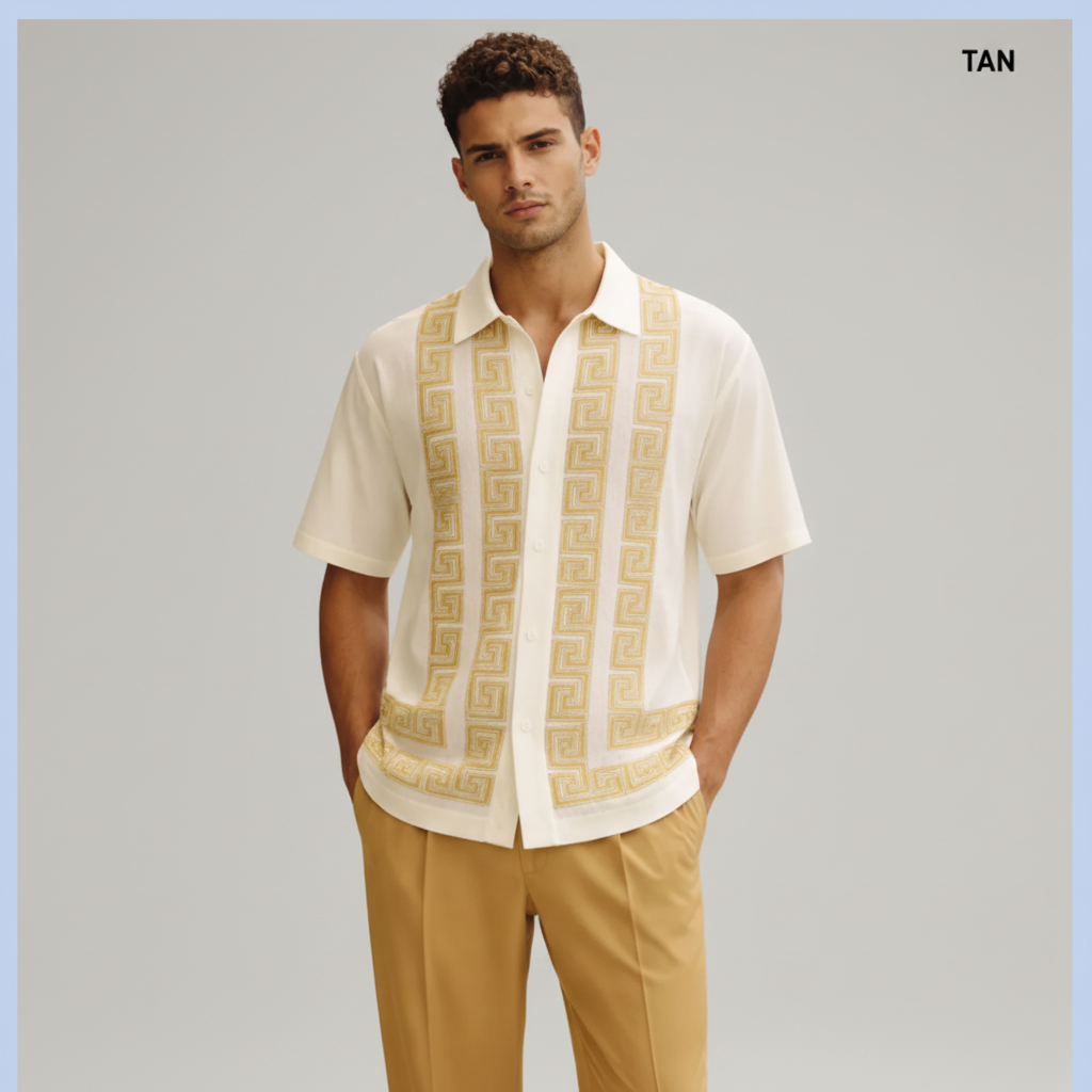 Silversilk 2-Piece Short Sleeve Knit Set Style 21019 - Front View