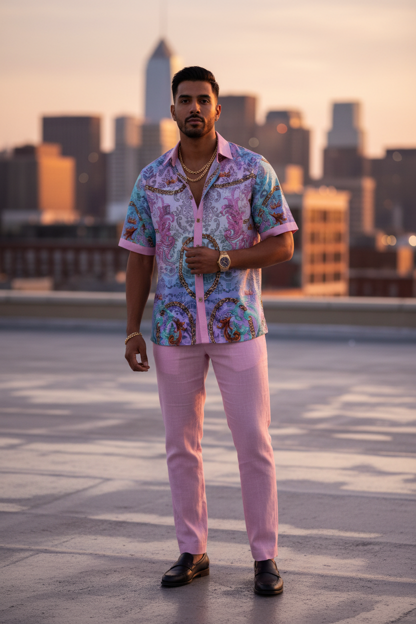 LUX-660 Pink - Model Shot
