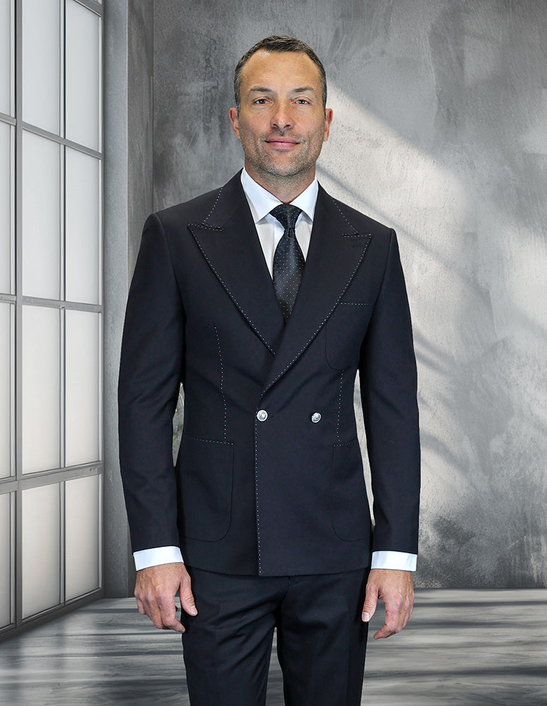 Statement 3pc Wool Suit Amedo
