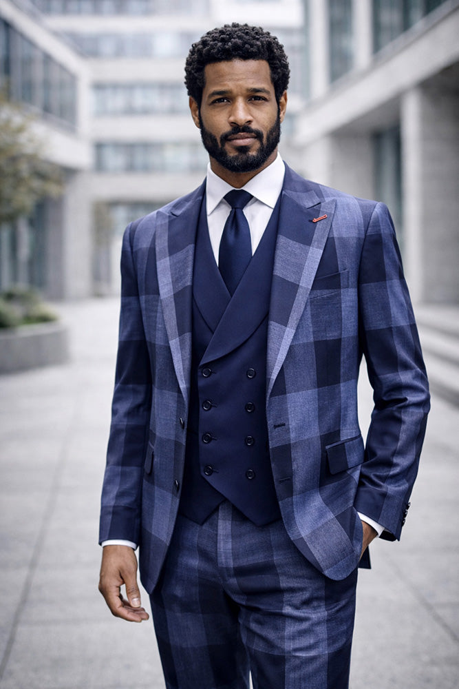 Statement 3pc Wool Suit Venus