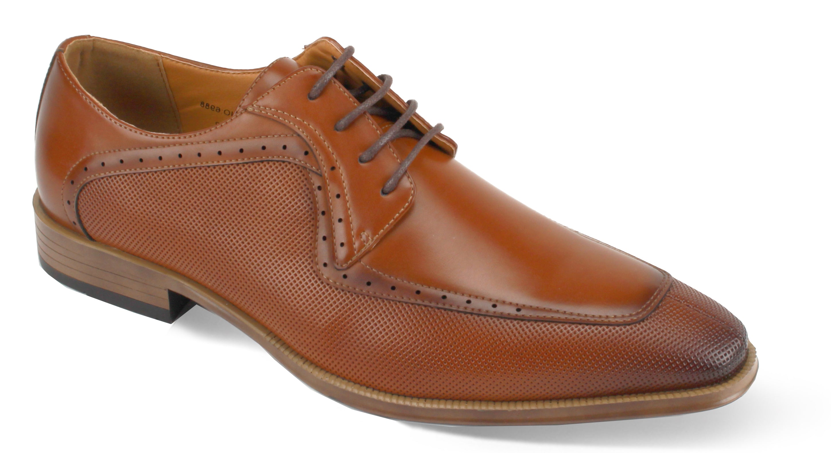 Double Design Dotted Edge | Lace Up | #6988-The City Warehouse-Menswear