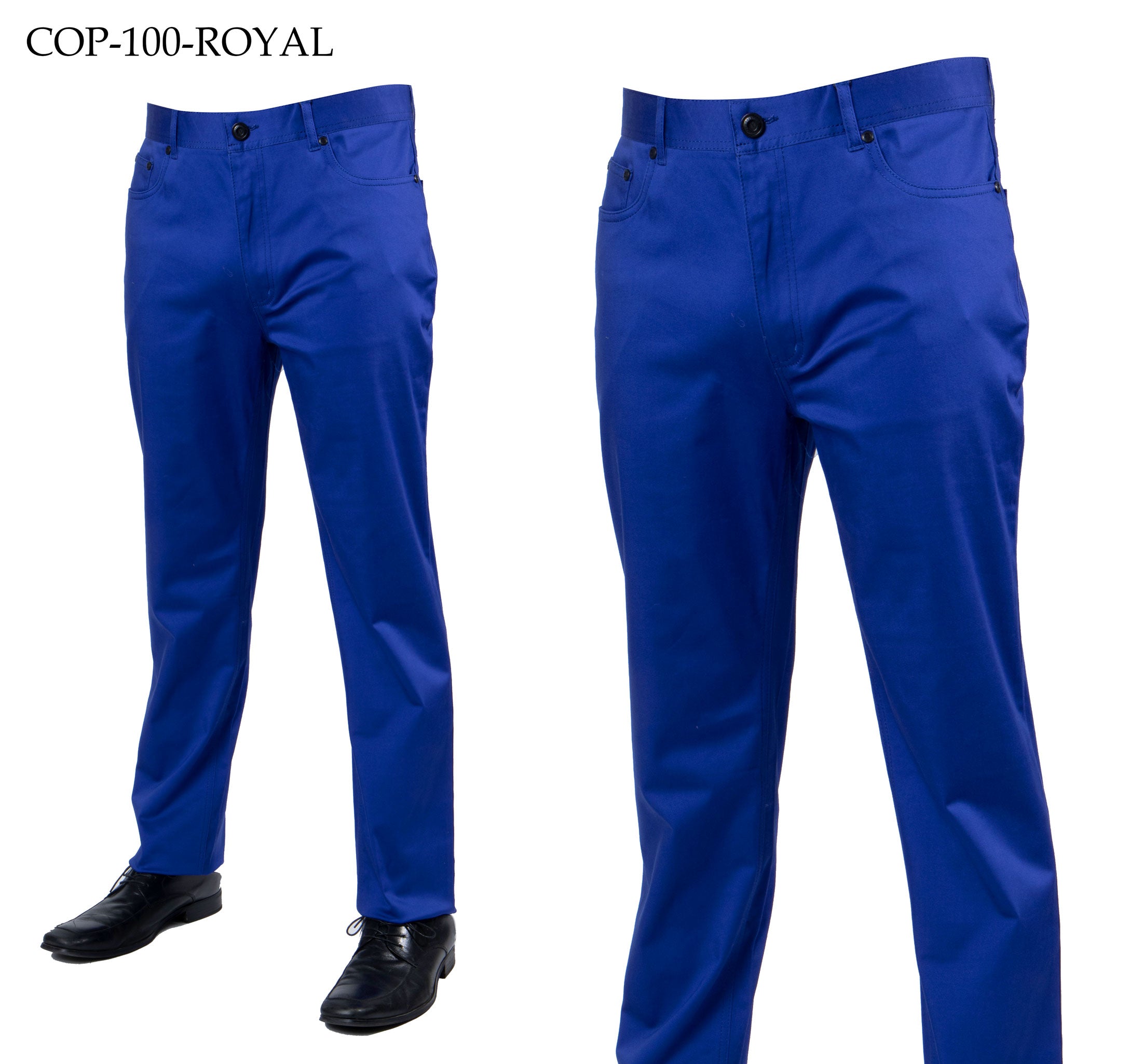 Prestige | Stretch Denim Jeans | Royal Blue-The City Warehouse-Menswear