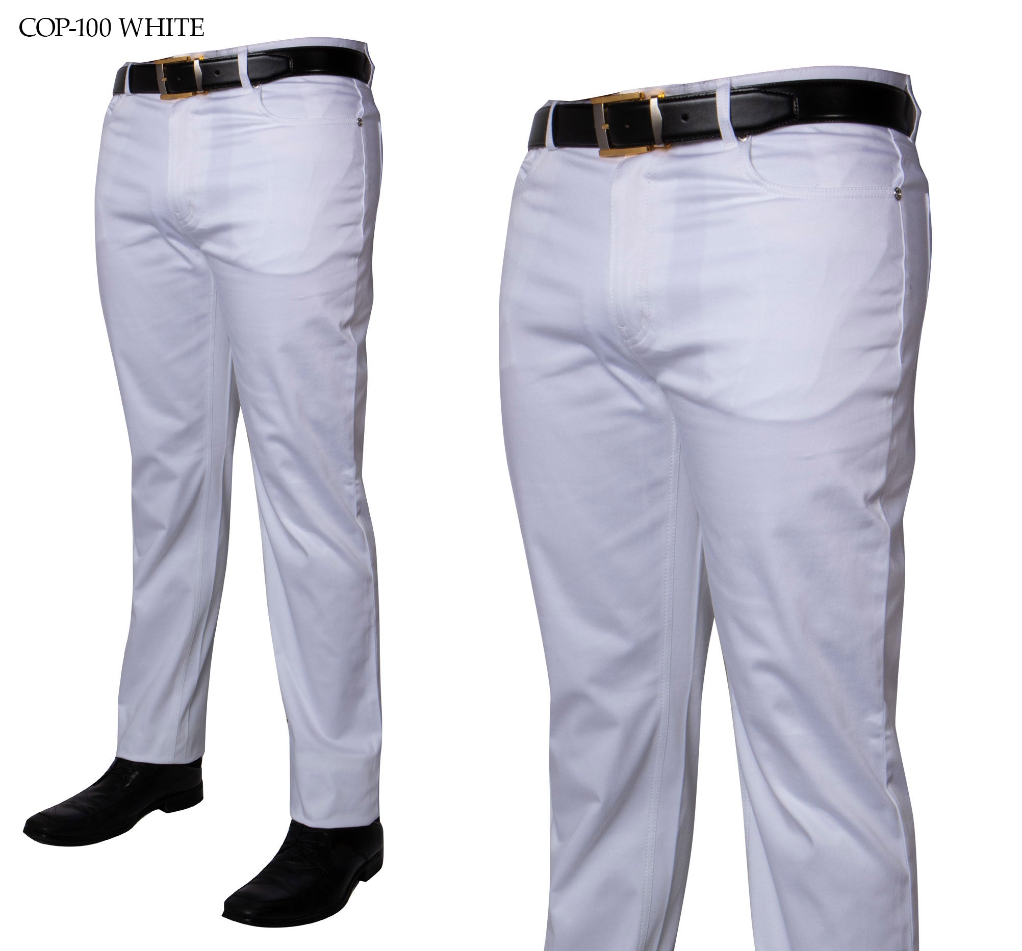 Prestige | Stretch Denim Jeans | White-The City Warehouse-Menswear