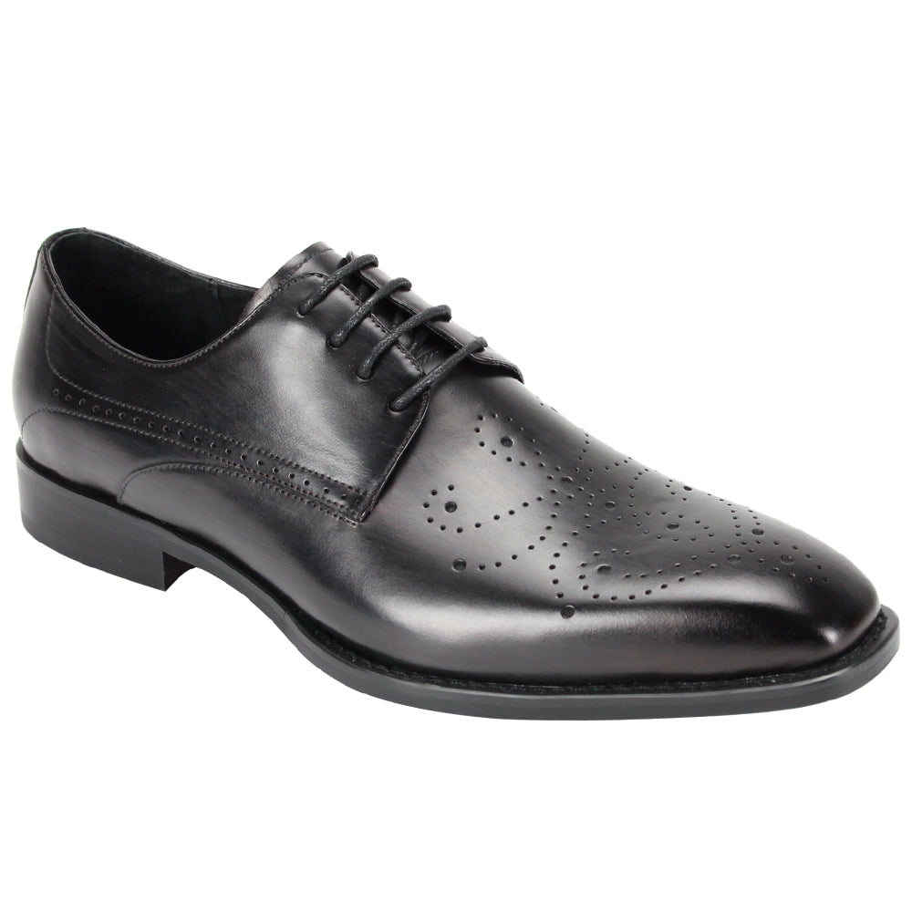 Giovanni Joel Patterned Leather Dress Shoes