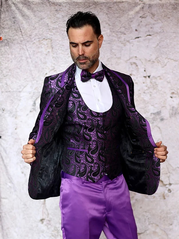 Manzini | 4PC Fashion Tuxedo | Kingston-The City Warehouse-Menswear