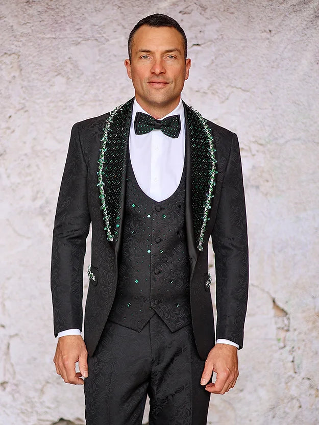 Manzini | 4PC Fashion Tuxedo | Enzo-The City Warehouse-Menswear