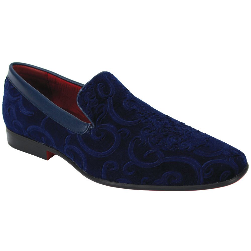 Paisley Velvet Loafer | 6910 / Bryant-The City Warehouse-Menswear