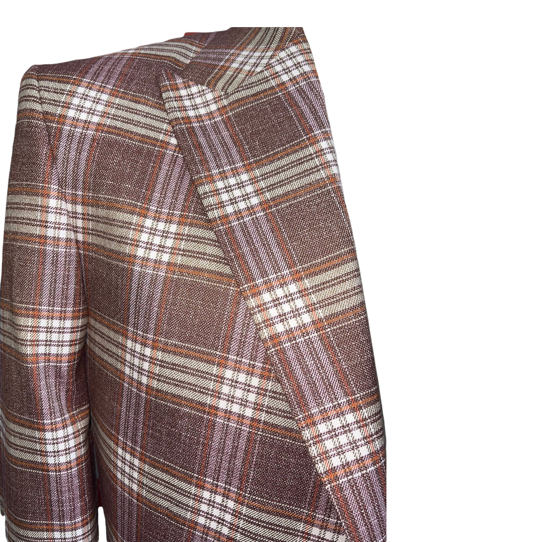 Blush/Rust | 3pc Plaid | Modern Fit-The City Warehouse-Menswear