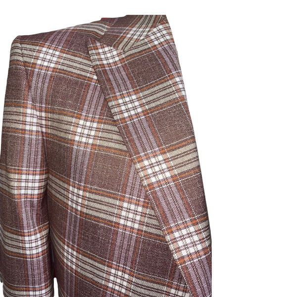Blush/Rust | 3pc Plaid | Modern Fit-The City Warehouse-Menswear