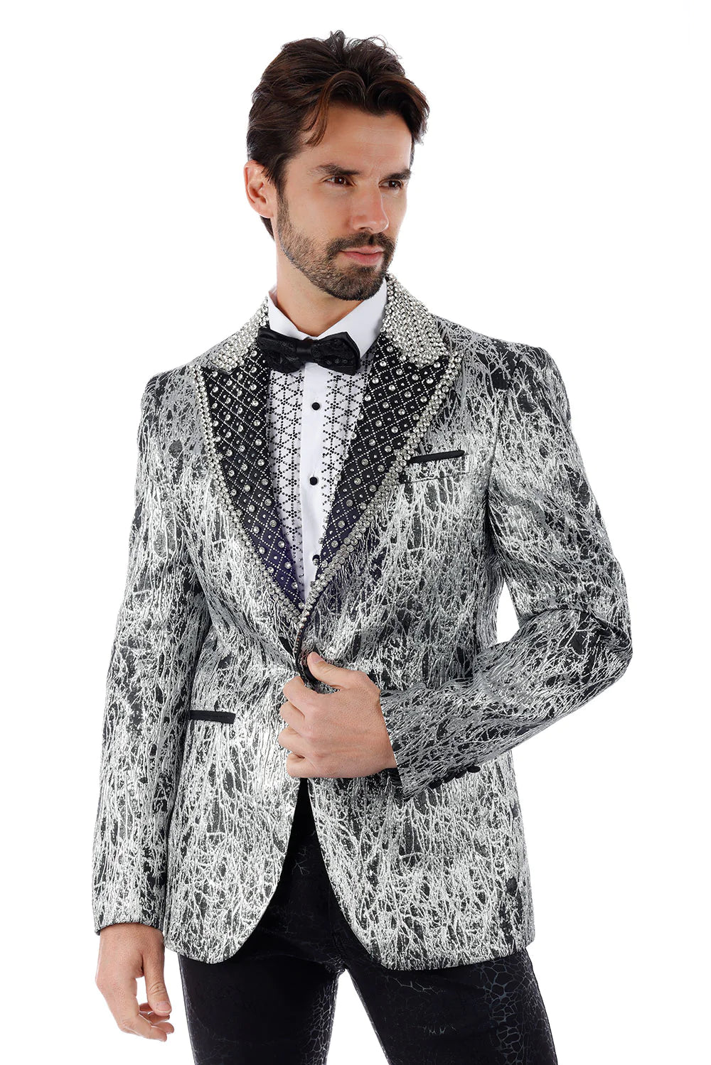 Barabas | Rhinestone Blazer ONLY | 2EBL11-The City Warehouse-Menswear