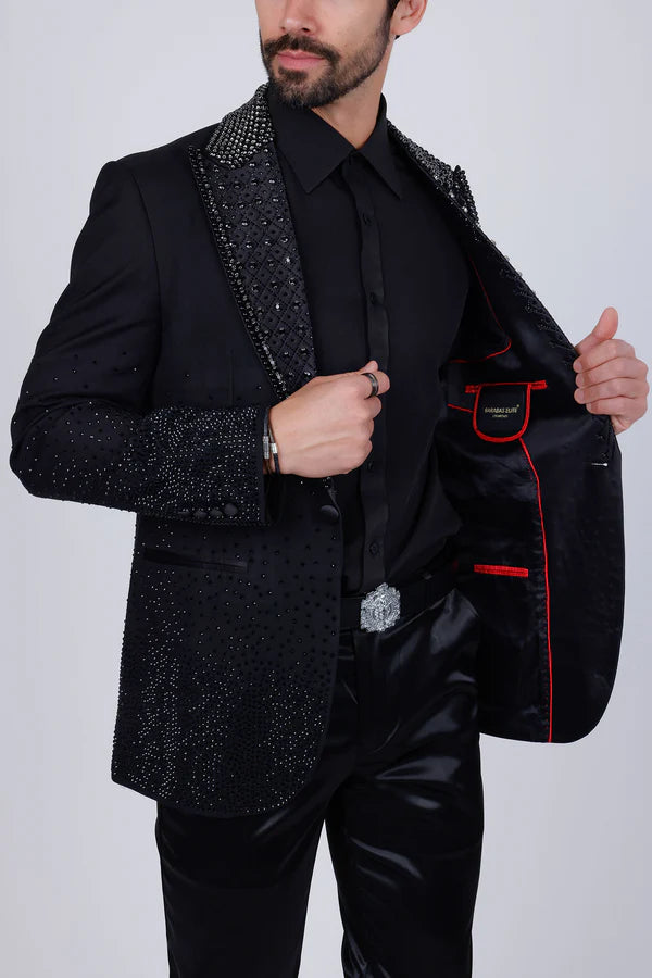 Barabas | Rhinestone Blazer | 2EBL3