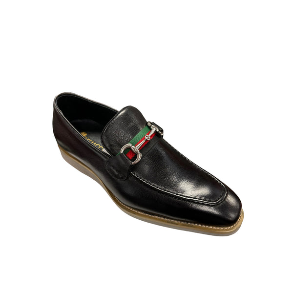 Carrucci | Buckle Loafer W/Strap | KS515-07R-The City Warehouse-Menswear