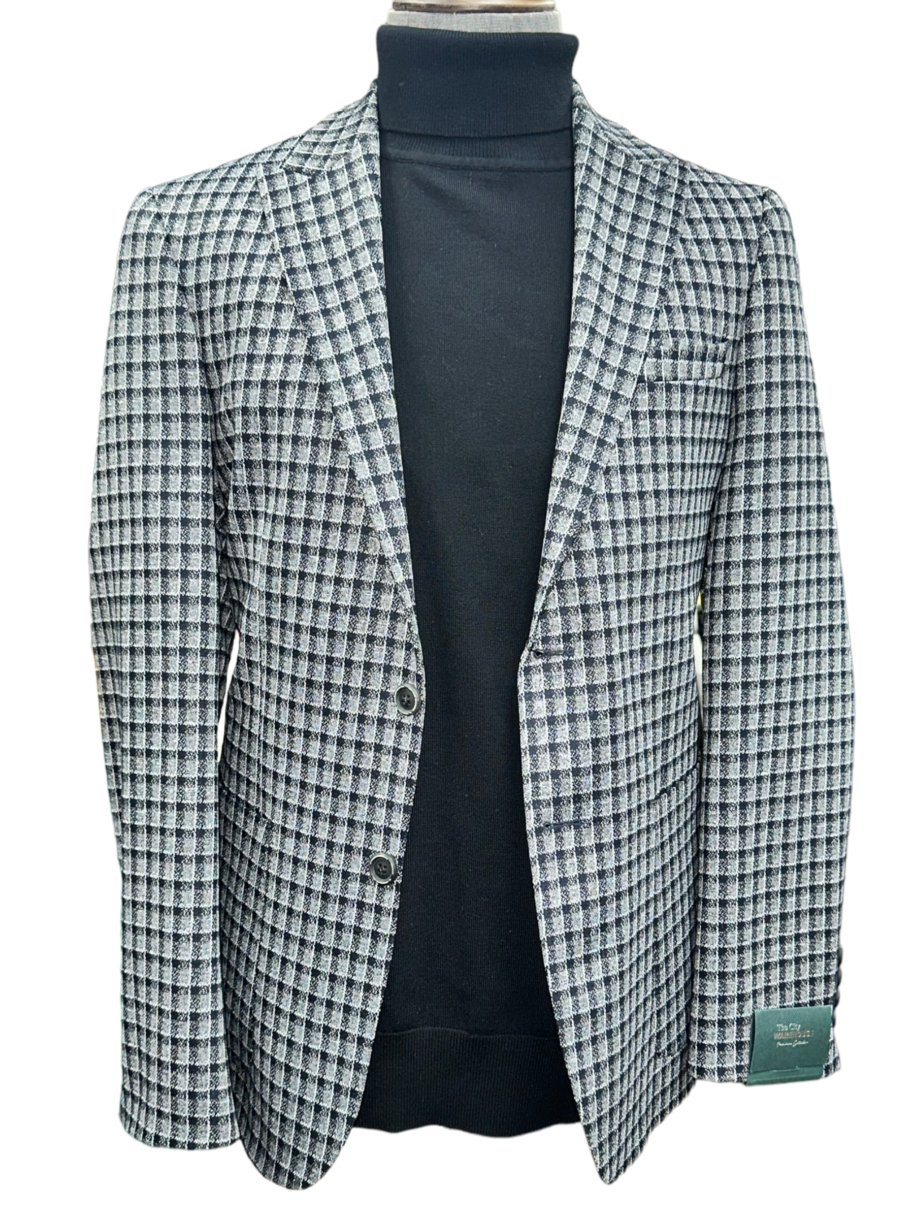 TCW | Small Checkered | Black/Grey-The City Warehouse-Menswear