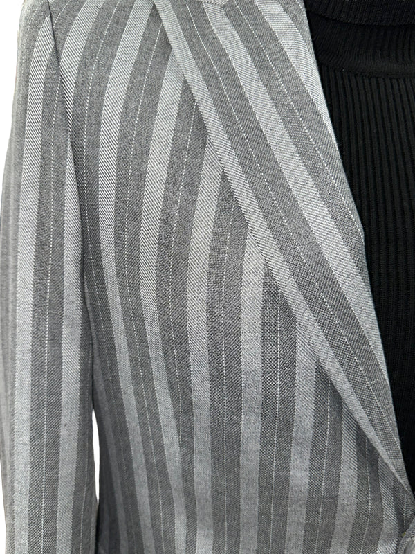 TCW | 2pc Wide Pinstripe (2 Tone Gray)