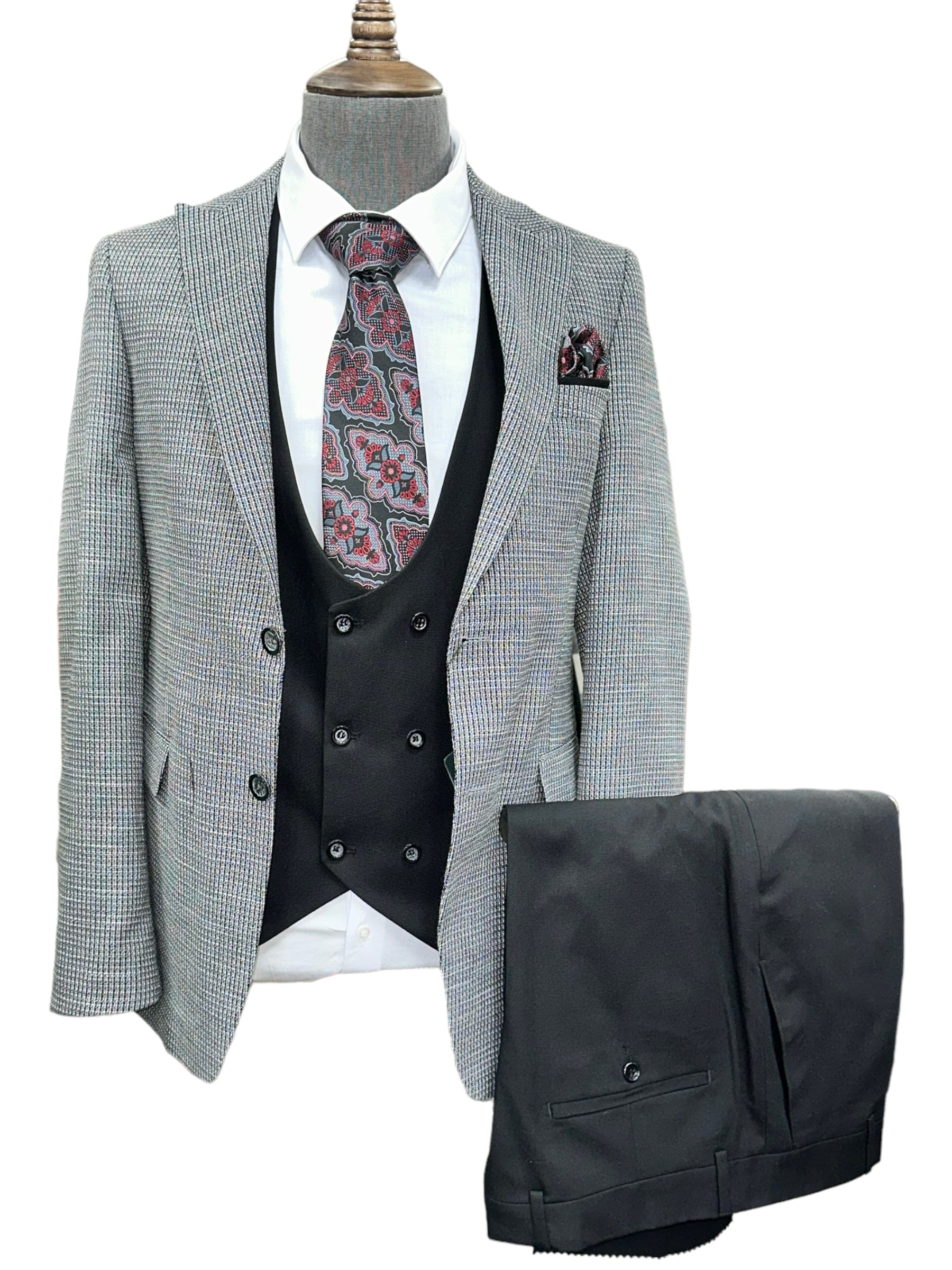 TCW | 3pc. Houndstooth Compose-The City Warehouse-Menswear