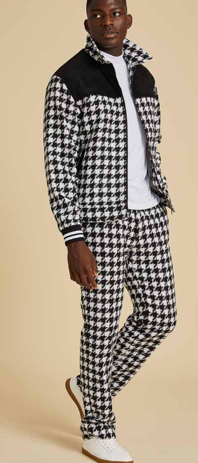 Inserch | Houndstooth Jacket | JS264-The City Warehouse-Menswear