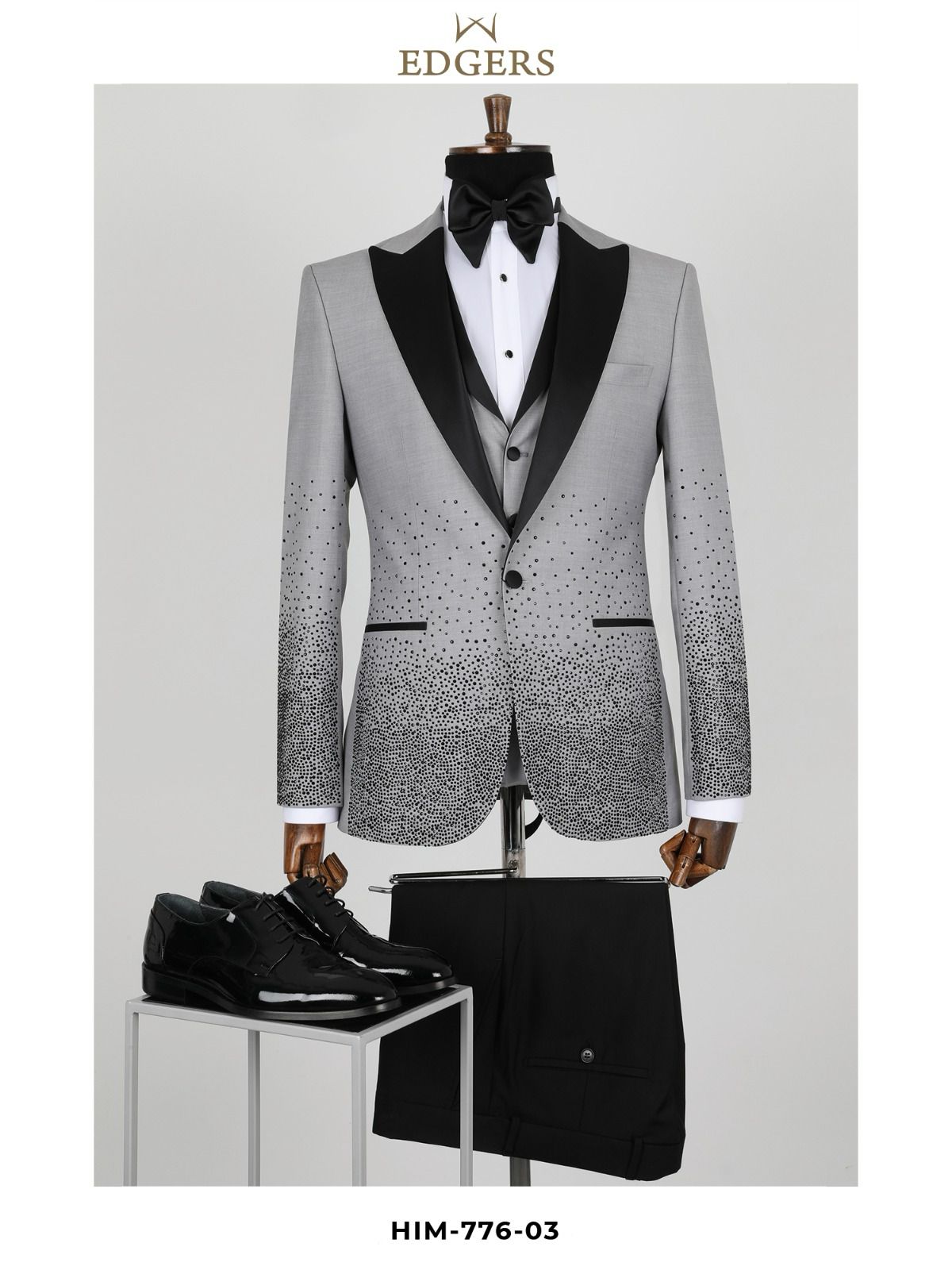 Edgers | Custom Studded Tuxedo-The City Warehouse-Menswear