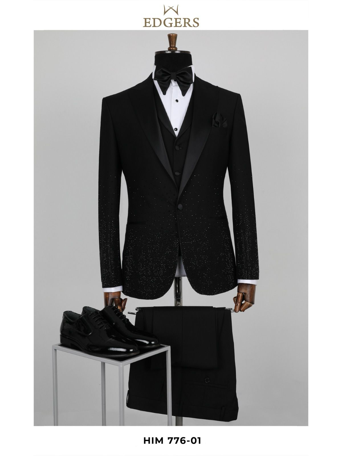 Edgers | Custom Studded Tuxedo-The City Warehouse-Menswear