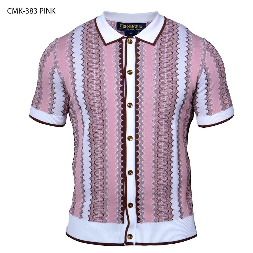 prestige short sleeve button down polo-Prestige | S/S Button Down