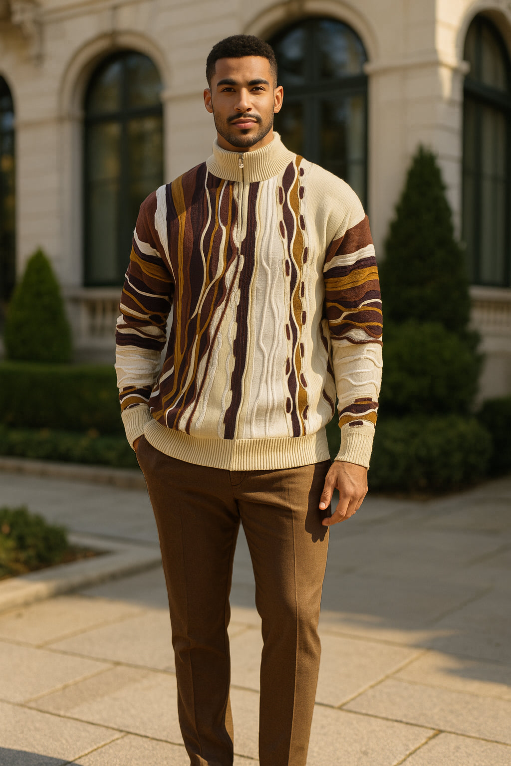 Stacy Adams | 1/4 Zip Pullover | 14008
