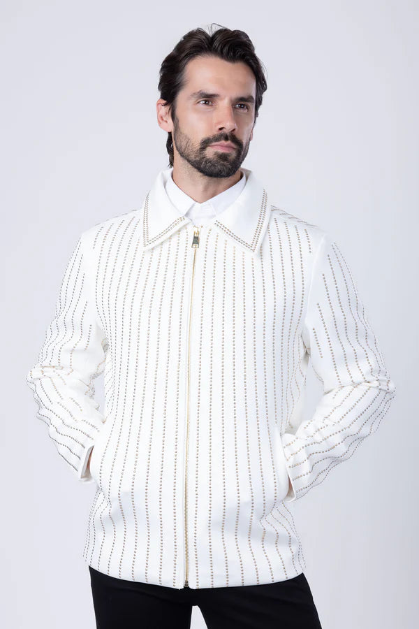 Barabas | Stone Bomber Jacket | 4CR01