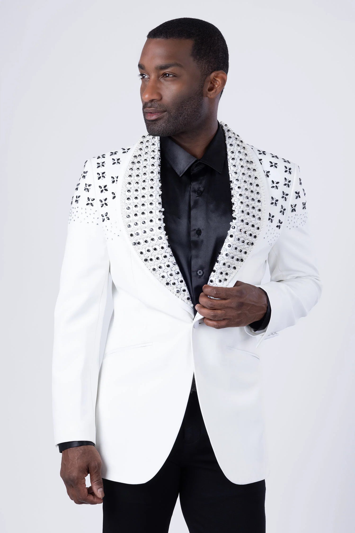 Barabas | Rhinestone Blazer ONLY | 4EBL46-The City Warehouse-Menswear