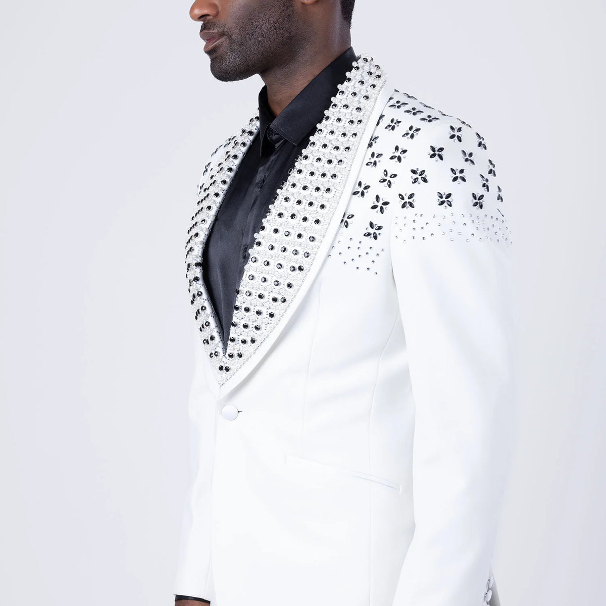 【YOURNUS】Balvenie Double Half Blazer rhinestone blazer-Barabas | Rhinestone Blazer ONLY | 4EBL46