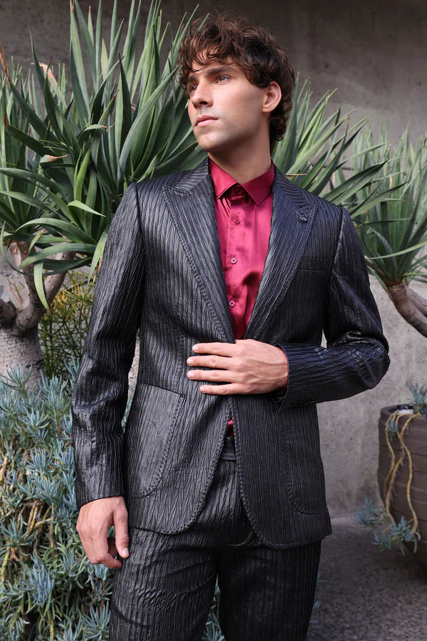 Barabas | Leather Design Suit | 5SU54