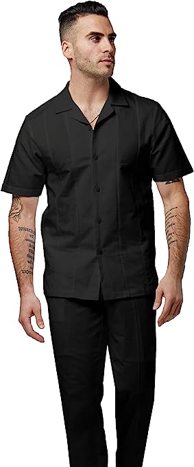 2pc Linen Set | Stacy Adams | 6720-The City Warehouse-Menswear