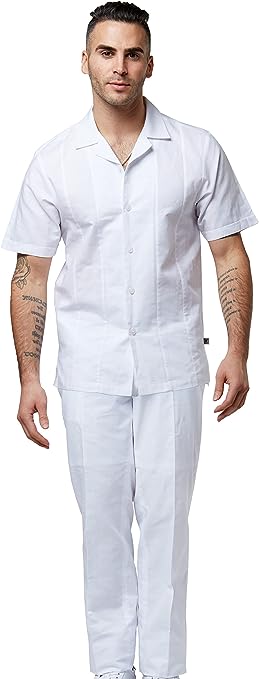 2pc Linen Set | Stacy Adams | 6720-The City Warehouse-Menswear