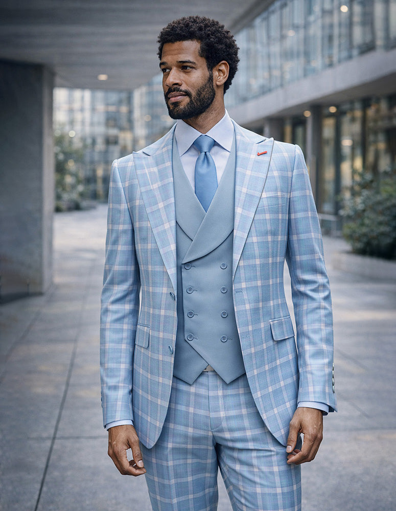 Statement | 3pc Wool Suit | Diego