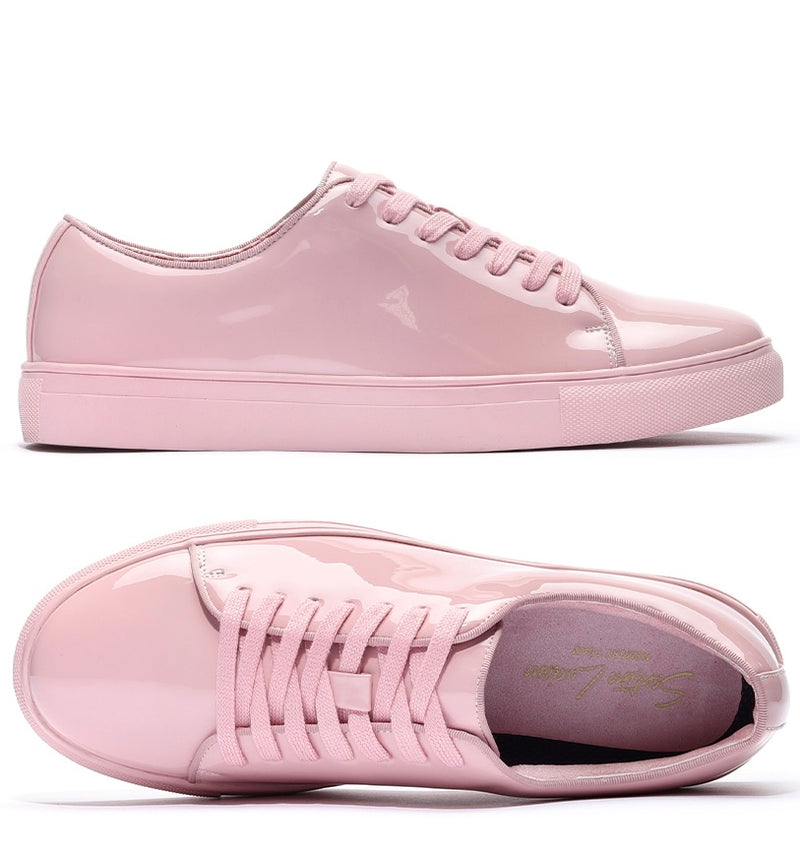 Santino Luciano | Patent Sneaker | S441-The City Warehouse-Menswear