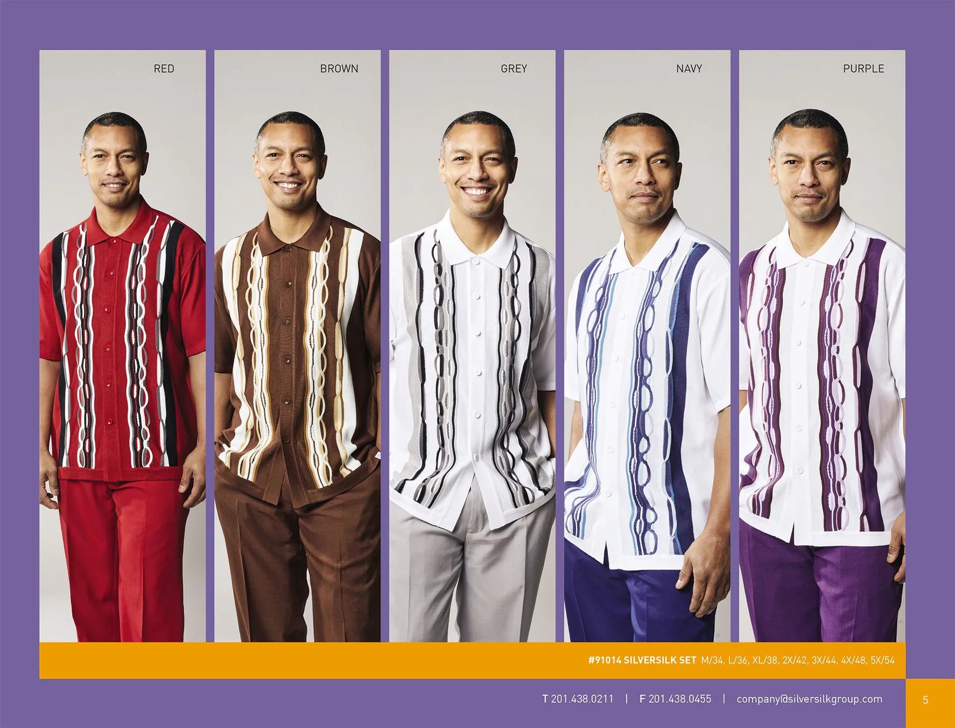 SilverSilk | S/S 2pc Set | 91014-The City Warehouse-Menswear