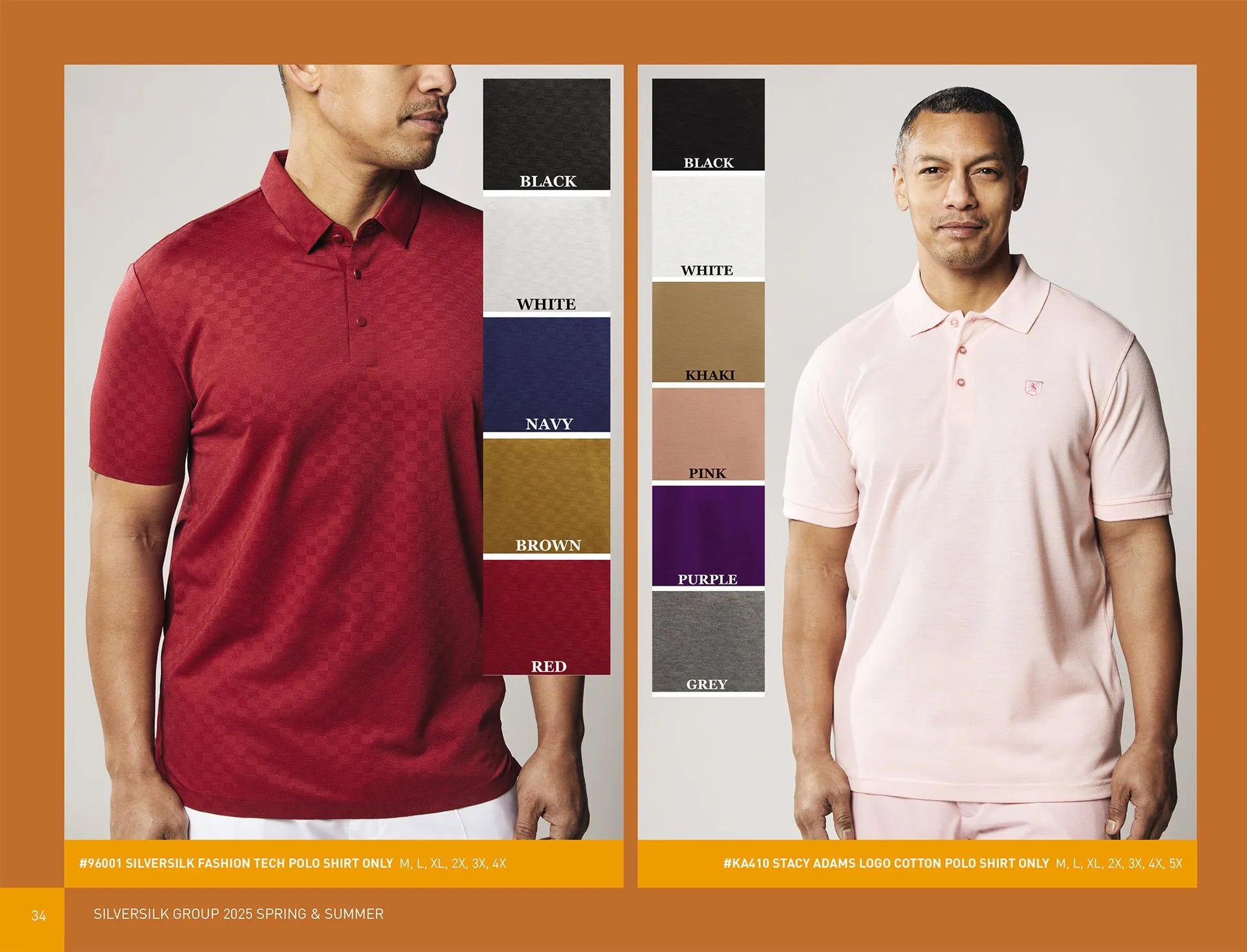SilverSilk | S/S Polo | 96001-The City Warehouse-Menswear