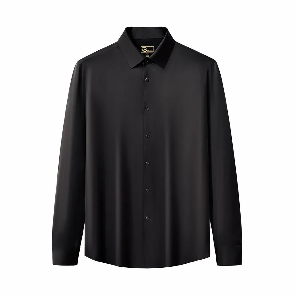 Barocco | Stitchless 4-Way Stretch Button Up | B400