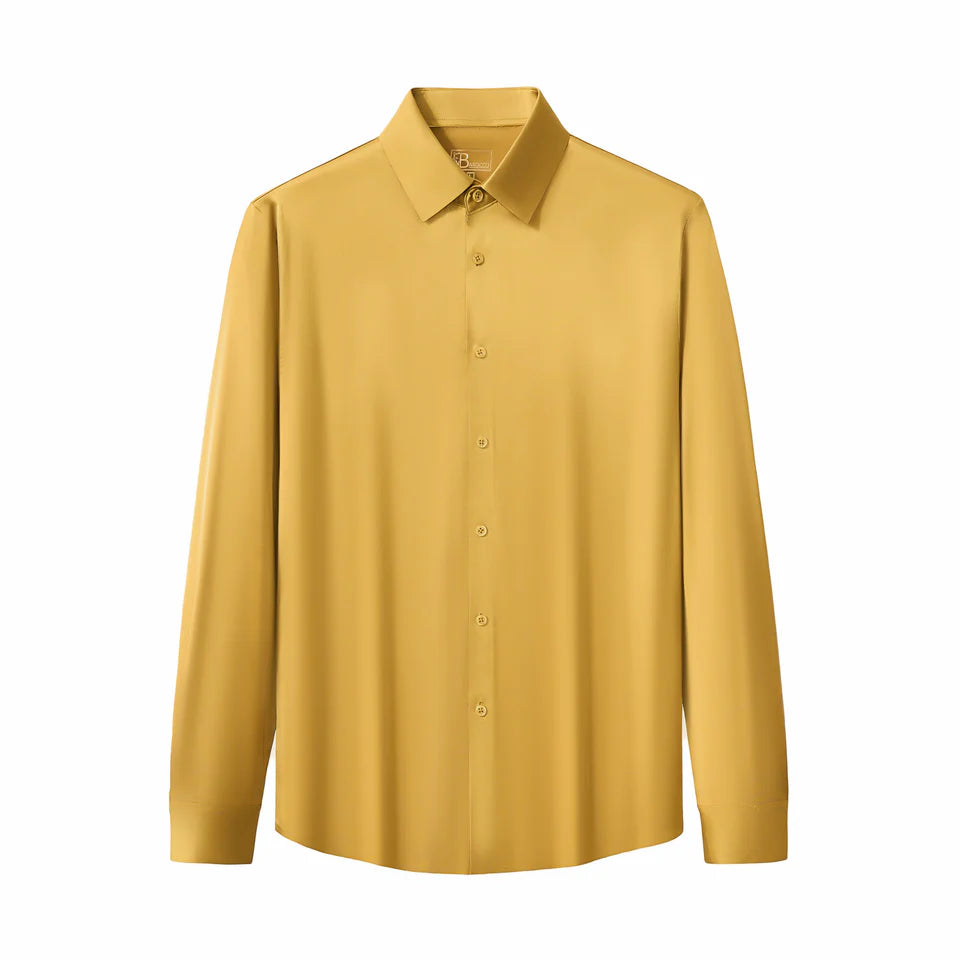 Barocco | Stitchless 4-Way Stretch Button Up | B400