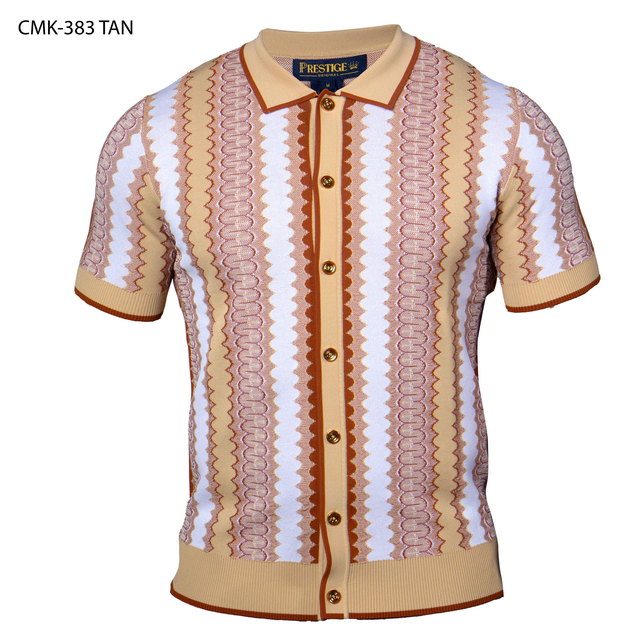 Prestige | S/S Button Down Polo | CMK-383-The City Warehouse-Menswear